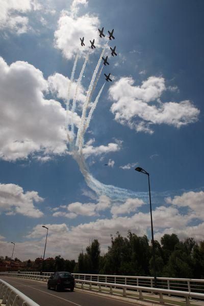 Ensayos de la Patrulla Águila en Zamora