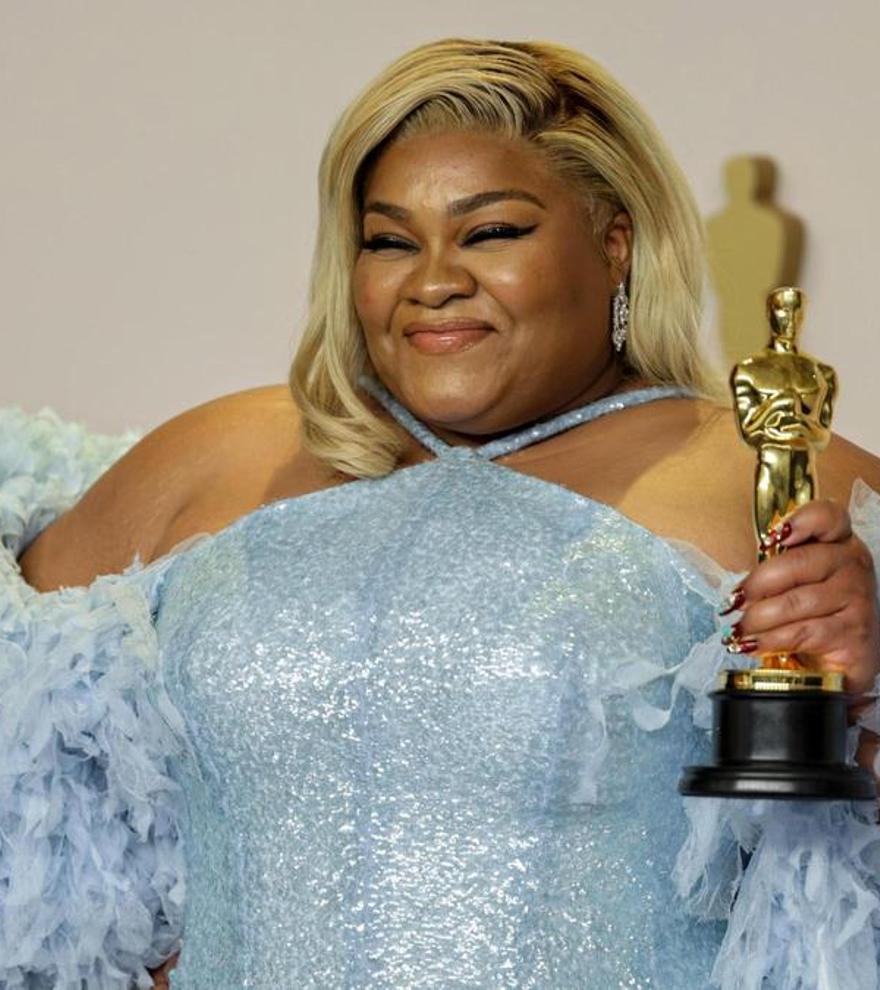 Da’Vine Joy Randolph, de querer triunfar en la ópera a ganar el Oscar 2024 a mejor actriz de reparto