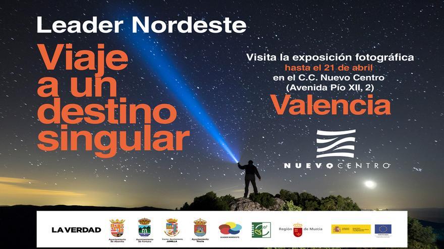 Nuevo Centro acoge la exposición fotográfica &quot;Viaje a un destino singular&quot; que muestra el valor turístico del nordeste de la Región de Murcia