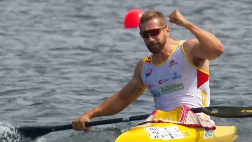 Carlos Árevalo se clasifica para las semifinales con el K4 500