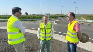 Abre al tráfico un tramo de la nueva carretera al aeropuerto de Badajoz