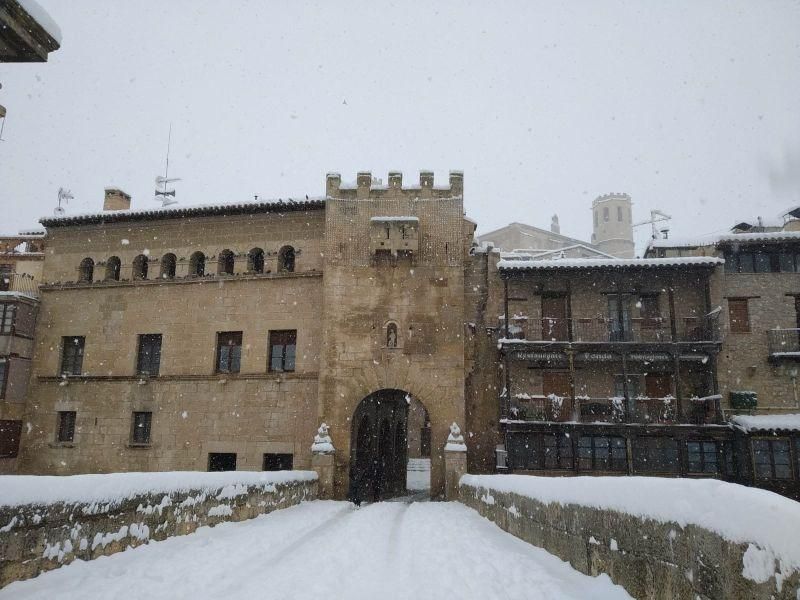 'Filomena' en Aragón