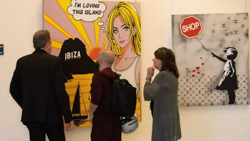 Inauguración de ‘Love and Pop 2’ de Toni Sánchez en el Club Diario de Ibiza