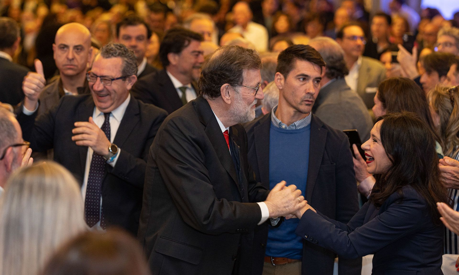 Rajoy apadrina a Luis Barcala