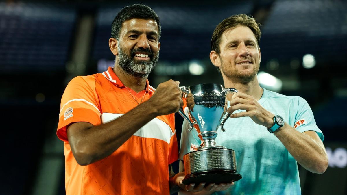 Bopanna celebra el título con su compañero