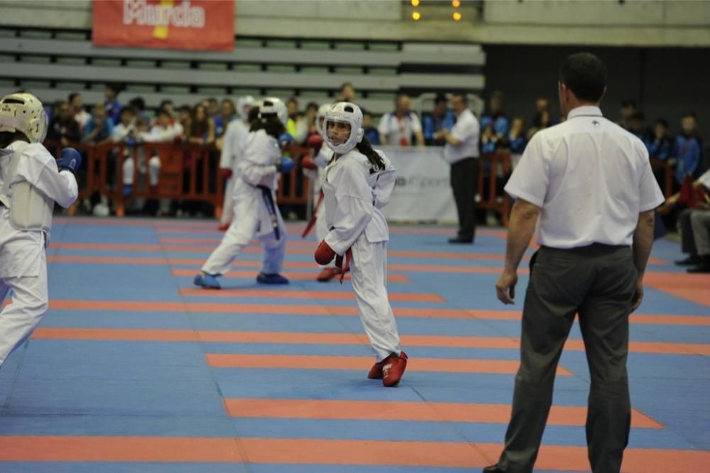 Podium del Campeonato de Kárate