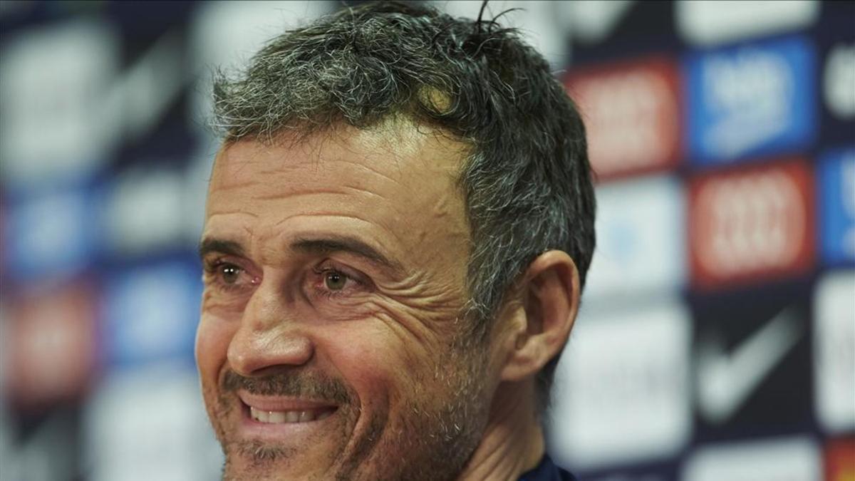 Luis Enrique no quiso contestar cuando le preguntaron por el cambio de Messi