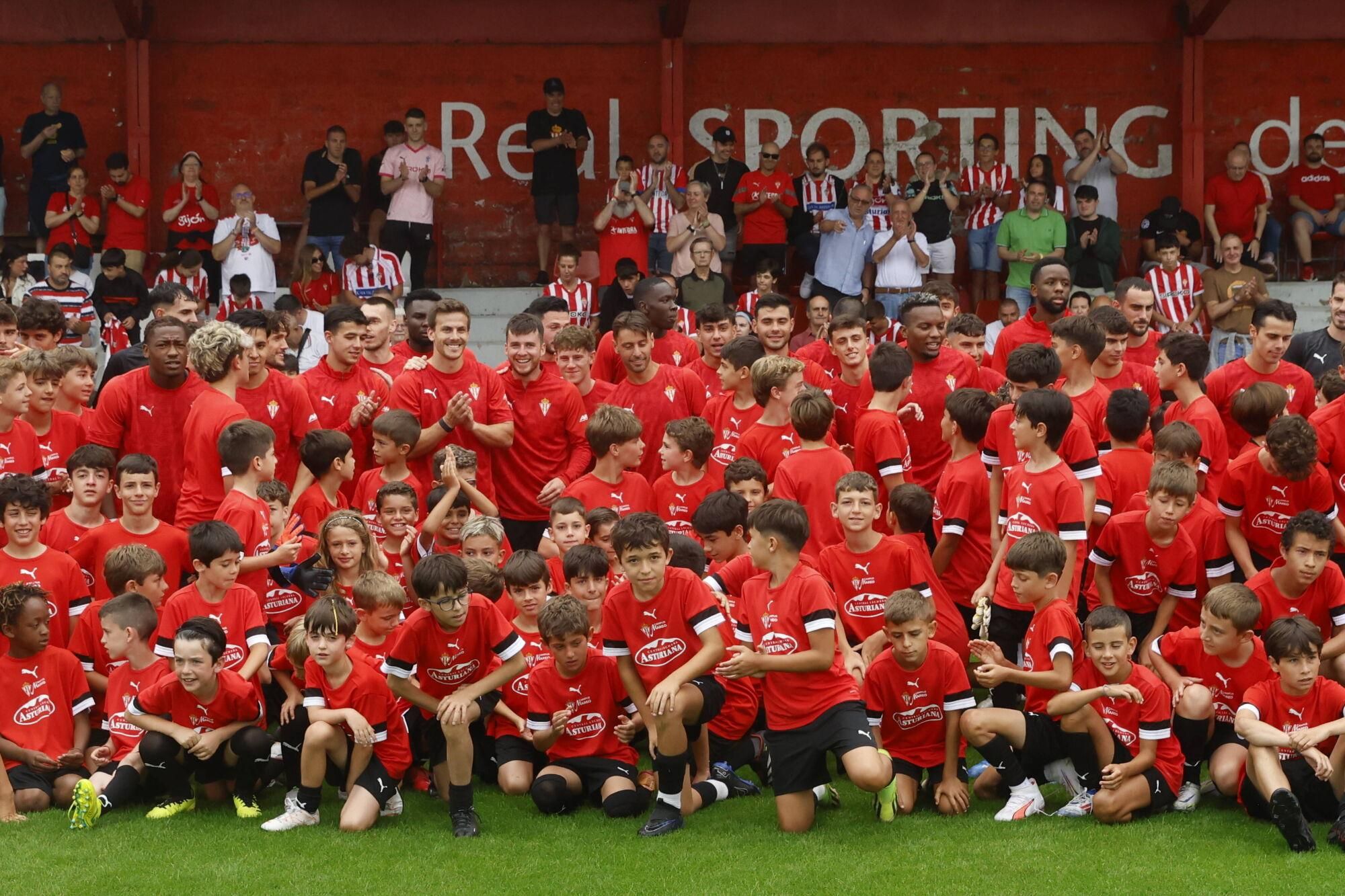 EN IMÁGENES: Primer entrenamiento de Sporting tras el regreso de las vacaciones