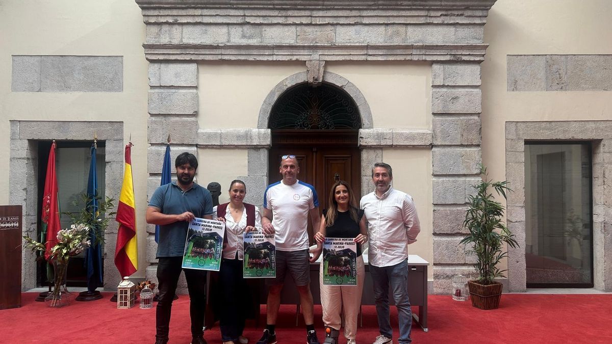 Presentación de la II Carrera de Montaña Santa Marina-Parres.