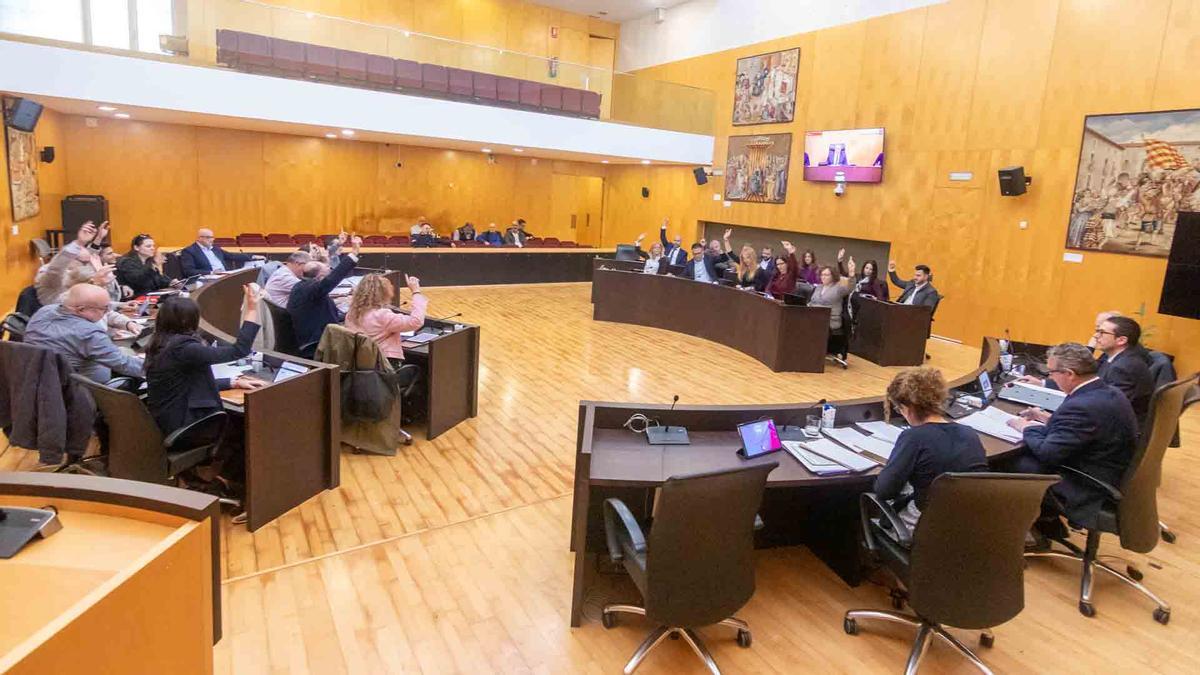 El pleno de Benidorm de este lunes