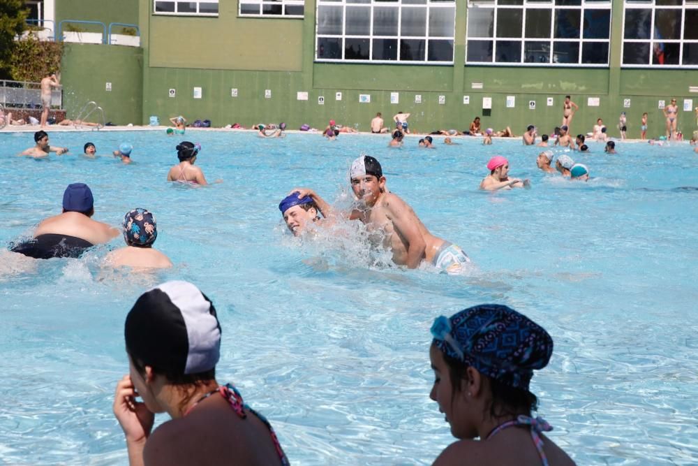 Primer fin de semana de la temporada de piscinas