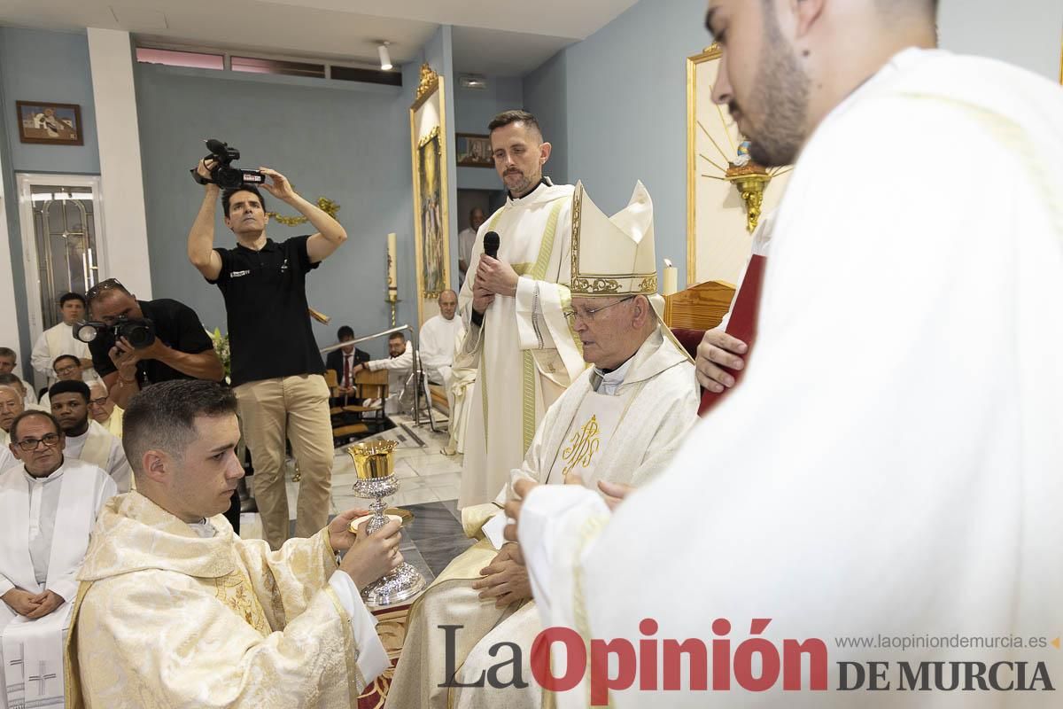 Así se ha vivido la ordenación sacerdotal de Miguel Tovar Fernández en la pedanía molinense de Torrealta