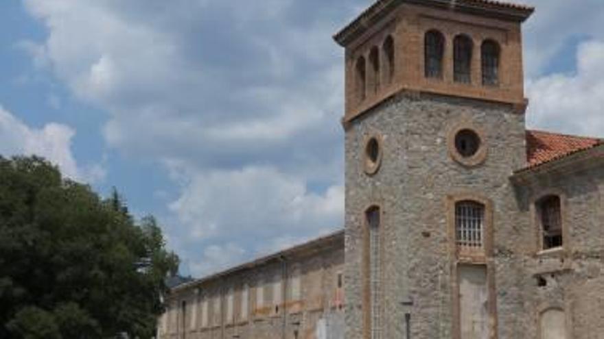 L&#039;antiga fàbrica del Pla, a Ripoll.