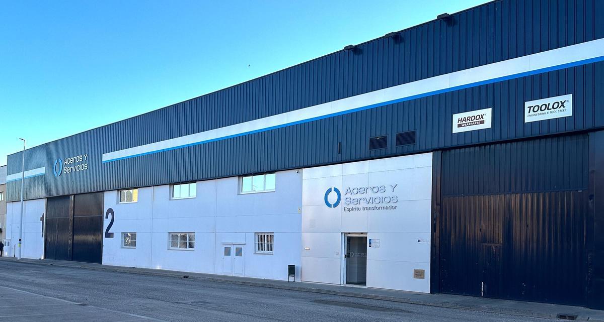La sede de Aceros y Servicios, en Puçol, València.