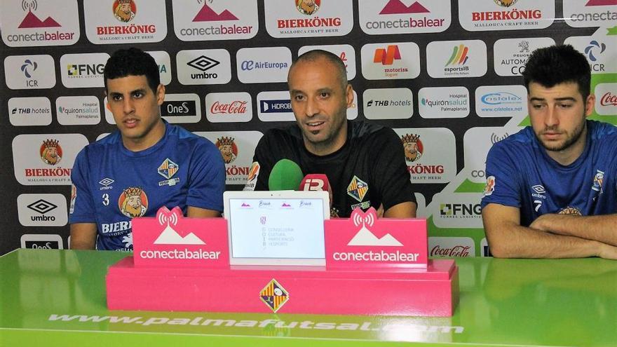 Vadillo, Hamza y Catela en rueda de prensa