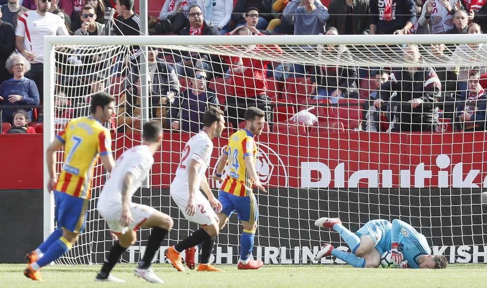 Sevilla - Valencia, en imágenes