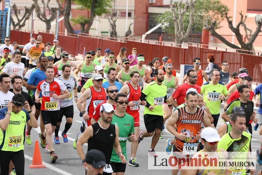 Media Maratón de Murcia: salida