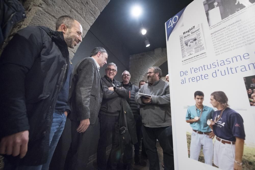 Regió7 exhibeix a Manresa 40 anys de compromís amb