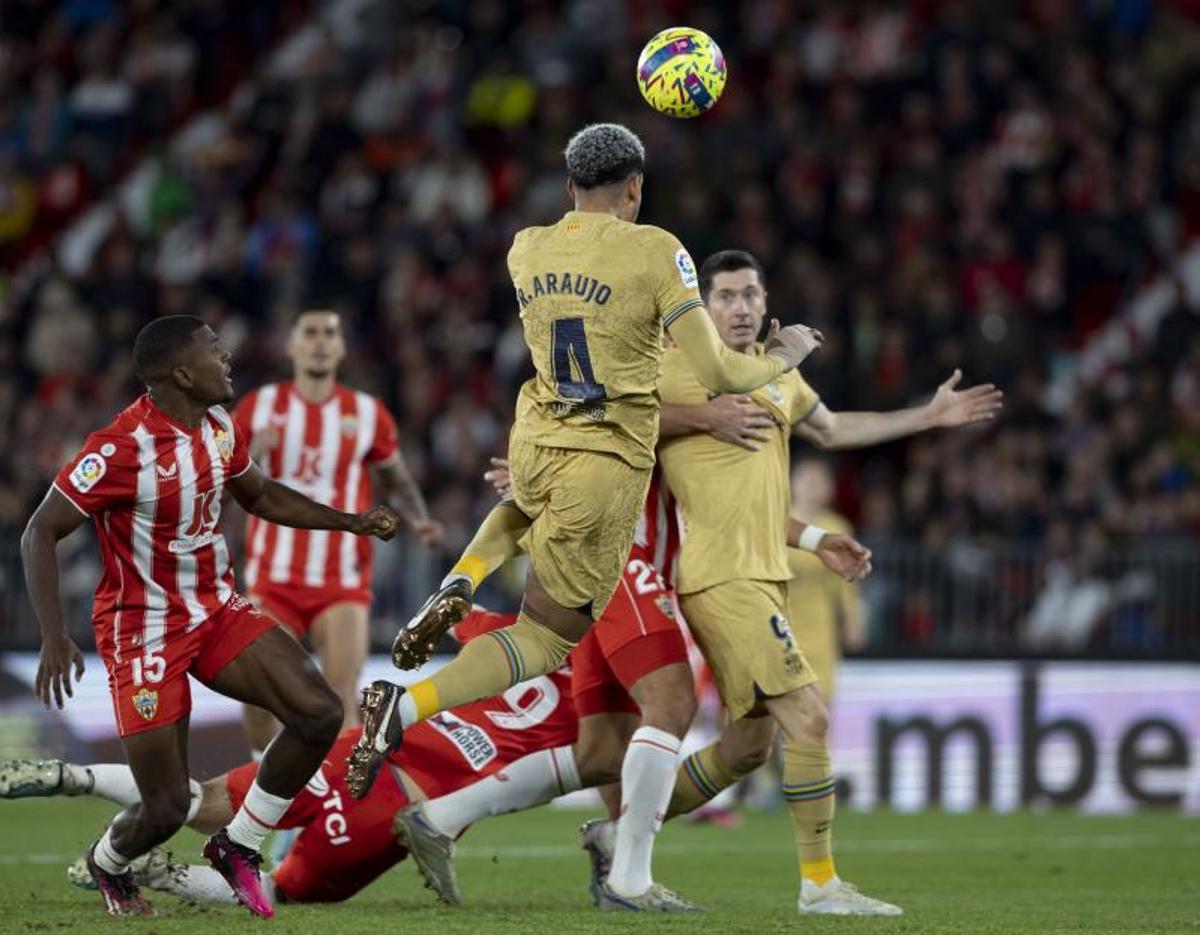 Las mejores imágenes del Almería - Barça