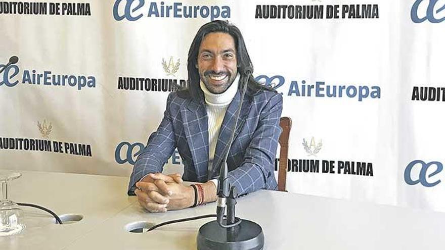 Eduardo Guerrero actúa mañana en el Auditòrium de Palma.