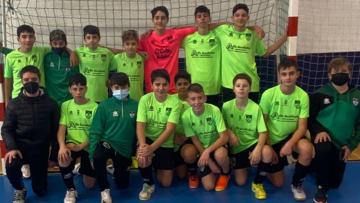 Los infantiles del Atlético Morvedre. | LEVANTE-EMV