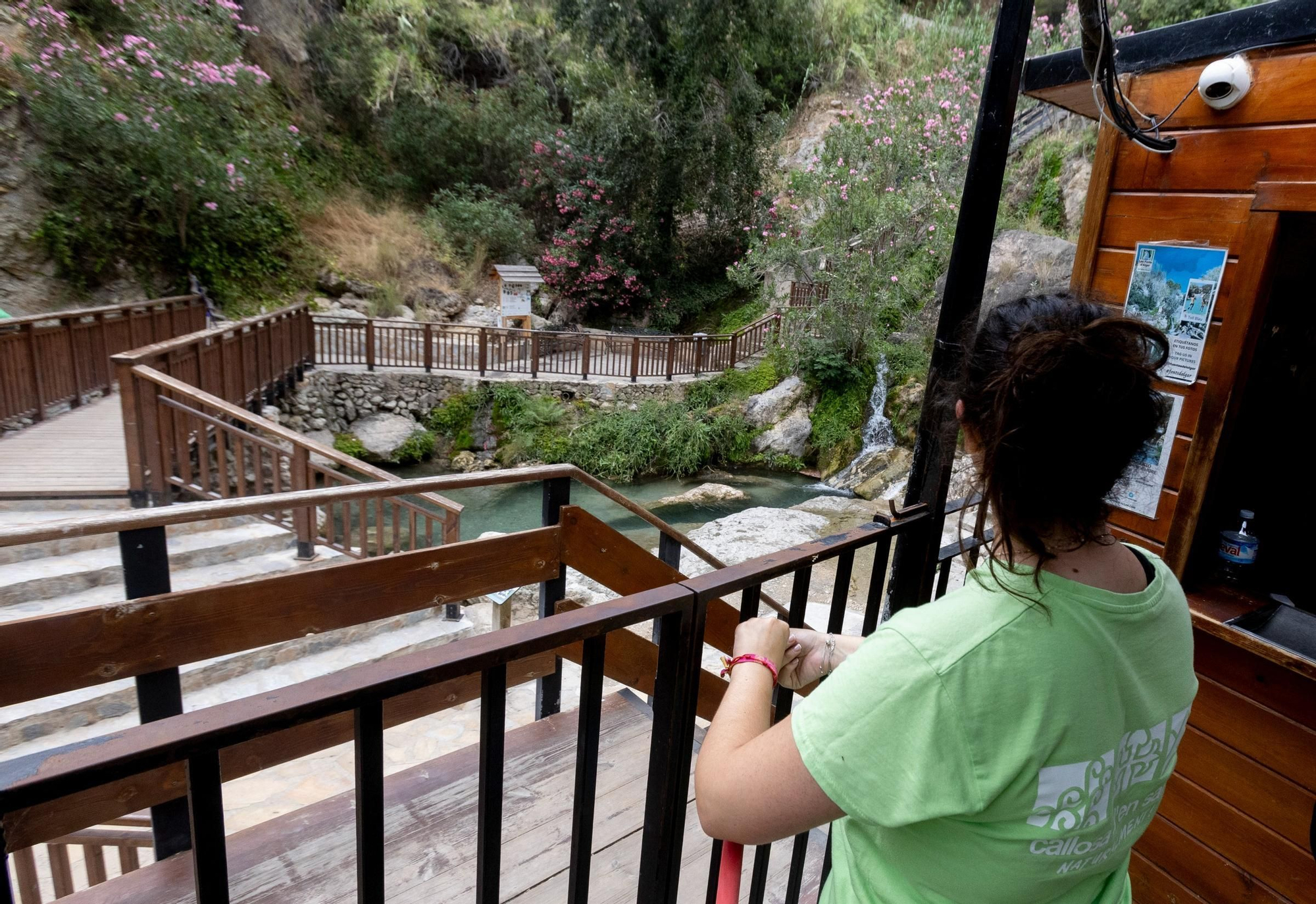 Las Fuentes del Algar, cerradas por contaminación biológica