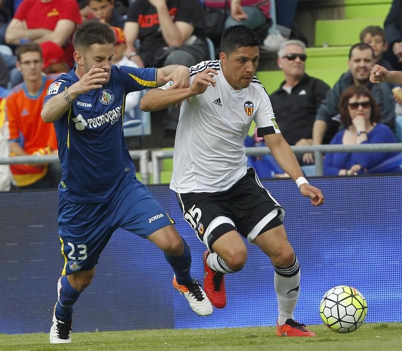 Las mejores imágenes del Getafe - Valencia