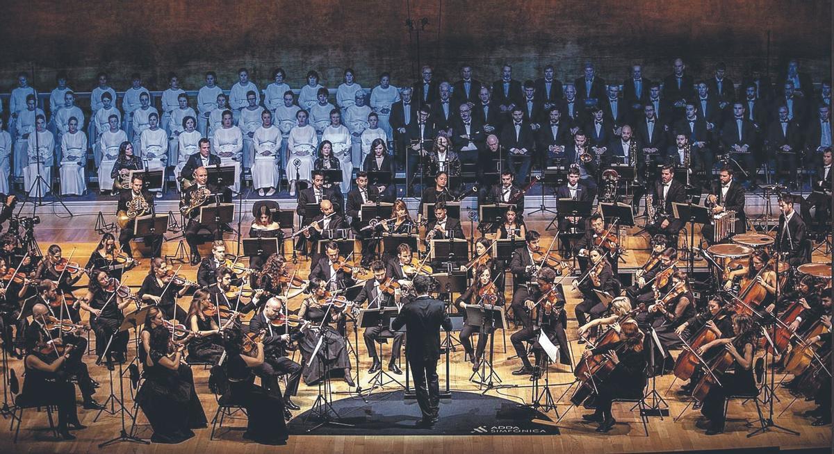 «Carmina Burana» en las voces del Orfeón Donostiarra
