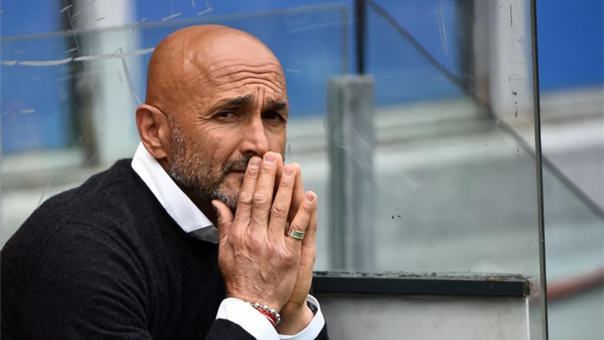 Luciano Spalletti, entrenador de la Roma