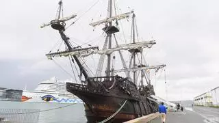 El Galeón Andalucía recibirá visitas en el muelle de Calvo Sotelo este fin de semana