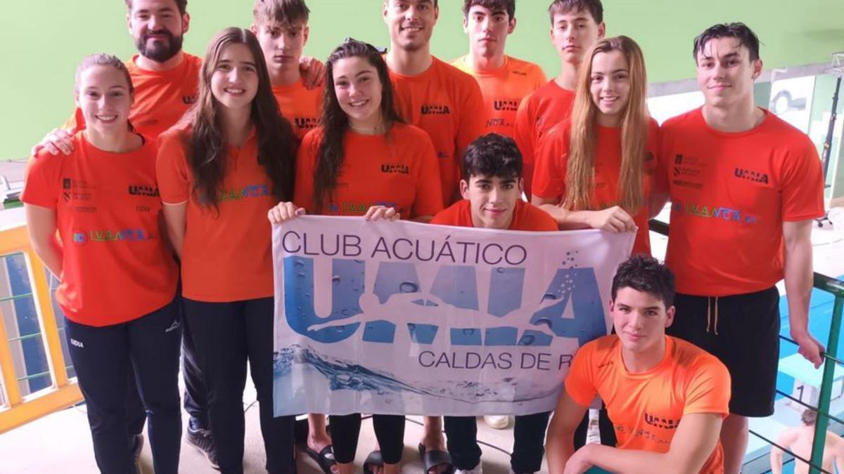 Dos medallas para el Club Acuático Umia en la Spanish Cup - Faro de Vigo