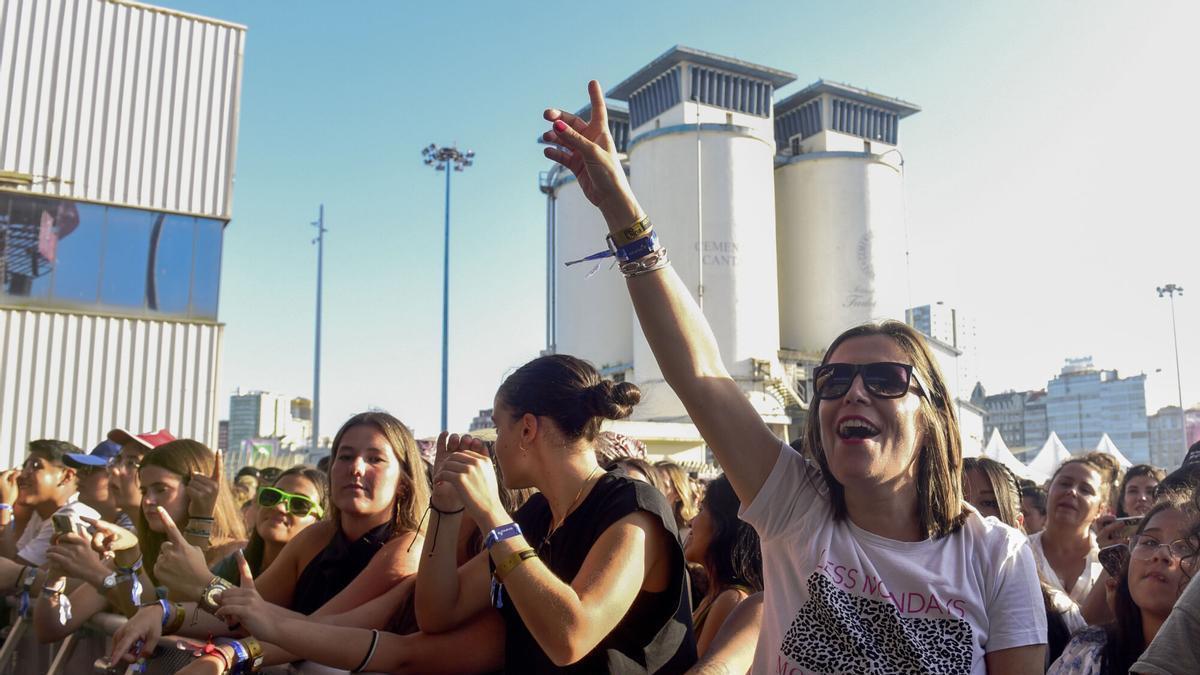 Imagen del Morriña Fest 2025 en el Muelle de Batería