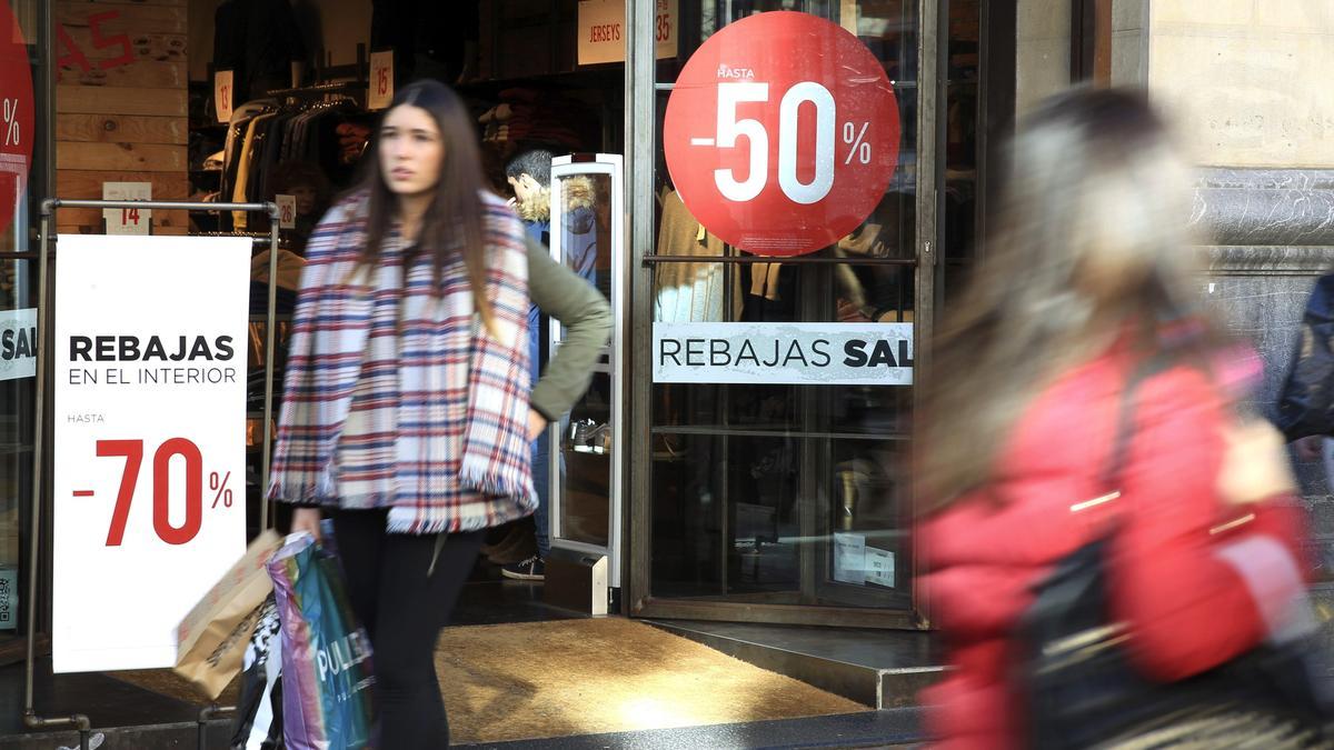 Temporadas de rebajas de invierno.