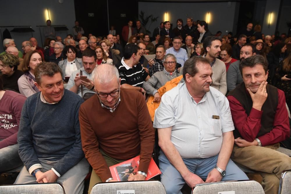 Nadia Calviño, en un acto del PSOE en A Coruña