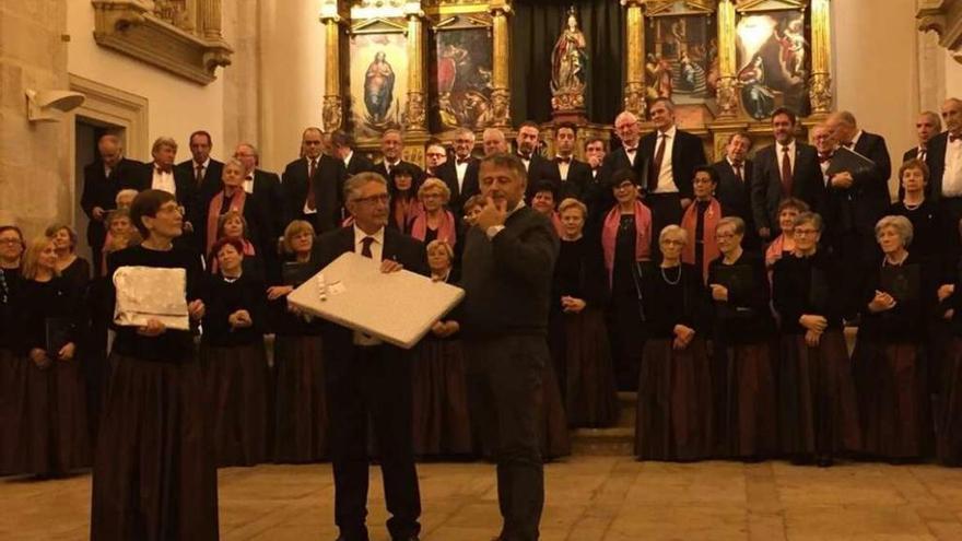 La Coral Polifónica de Trasdeza da un concierto en Zamora