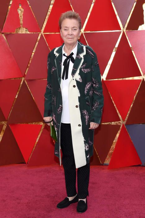 Sandy Martín,en la alfombra roja de los Oscars