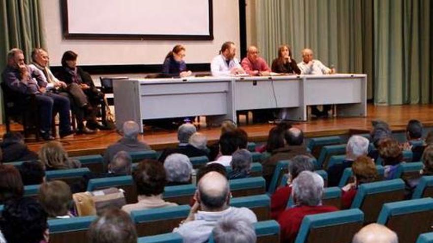 Asamblea de la plataforma de preferentistas.