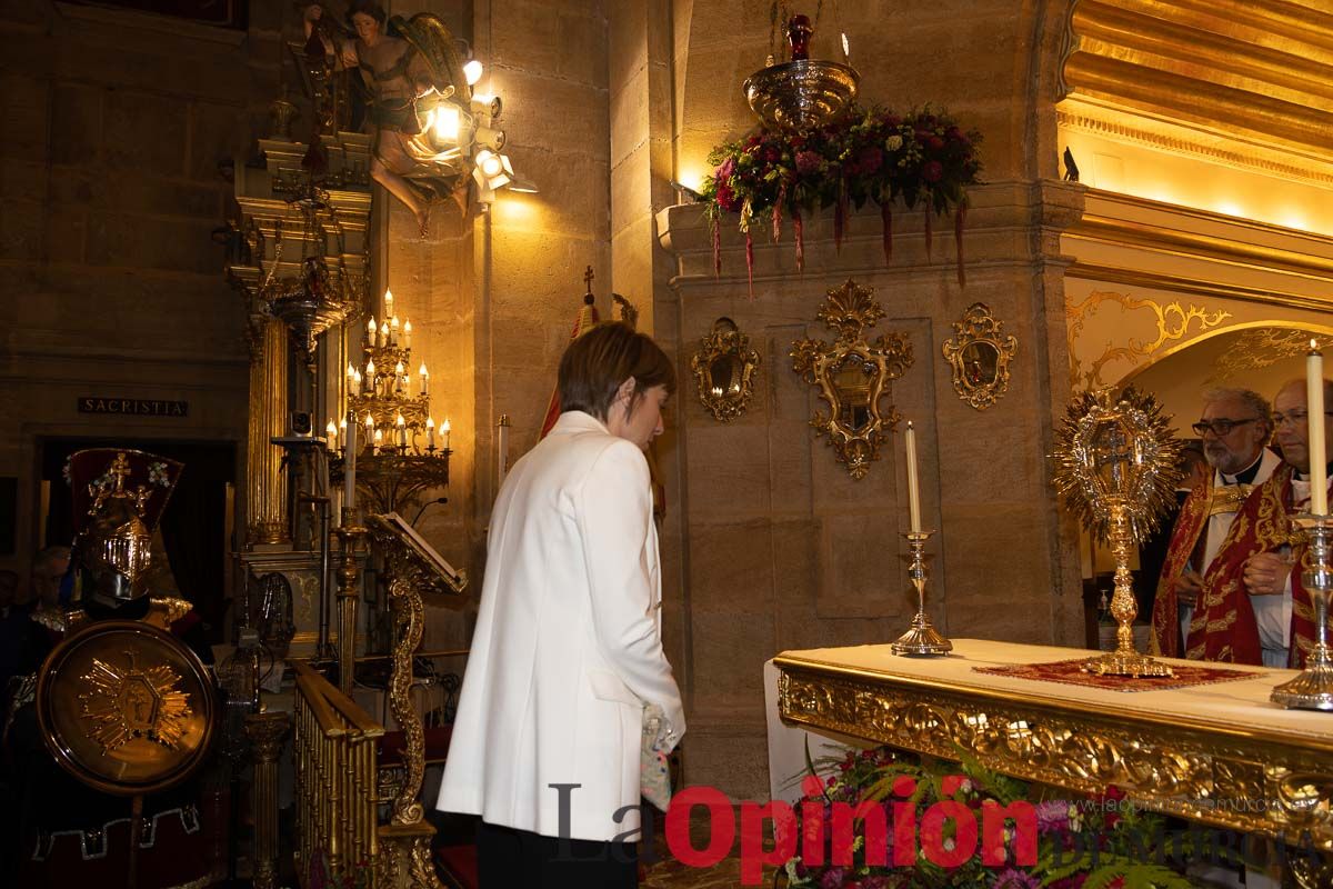 Procesión de exaltación de la Vera Cruz en Caravaca