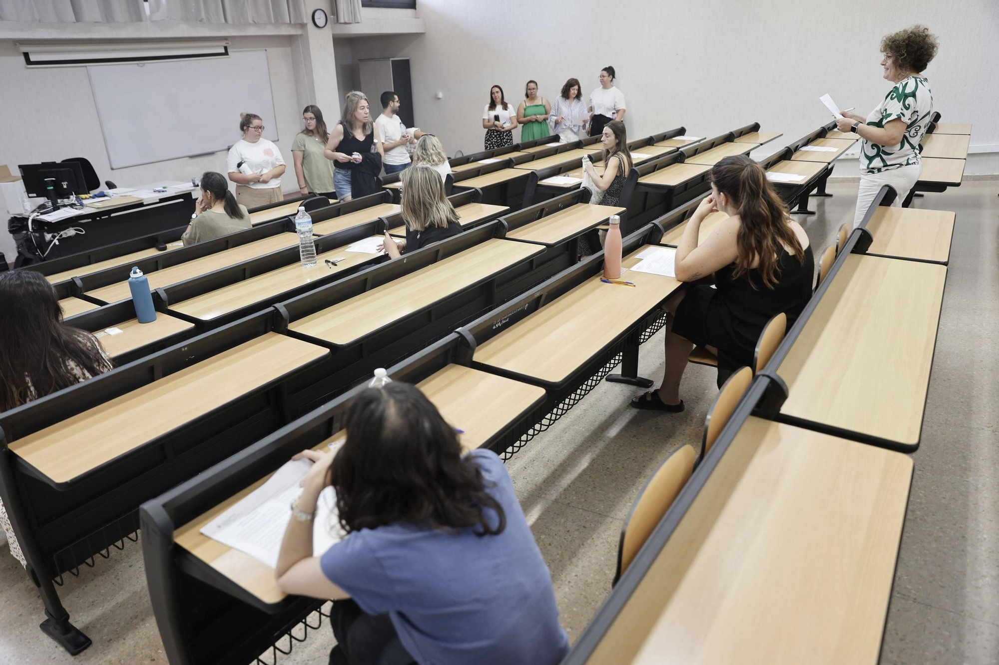 Empiezan las oposiciones a docentes en el edificio Guillem Cifre de Colonya de la UIB