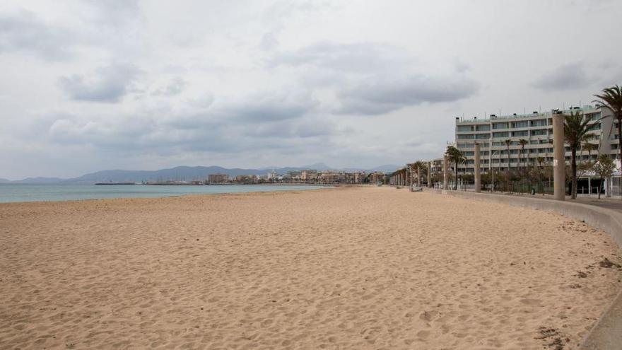 Es bleibt wohl leer im Sommer an der Playa de Palma.