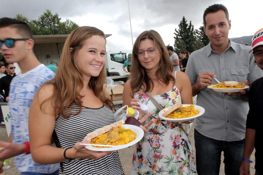 Paellas en la Bienvenida Universitaria de la UPCT