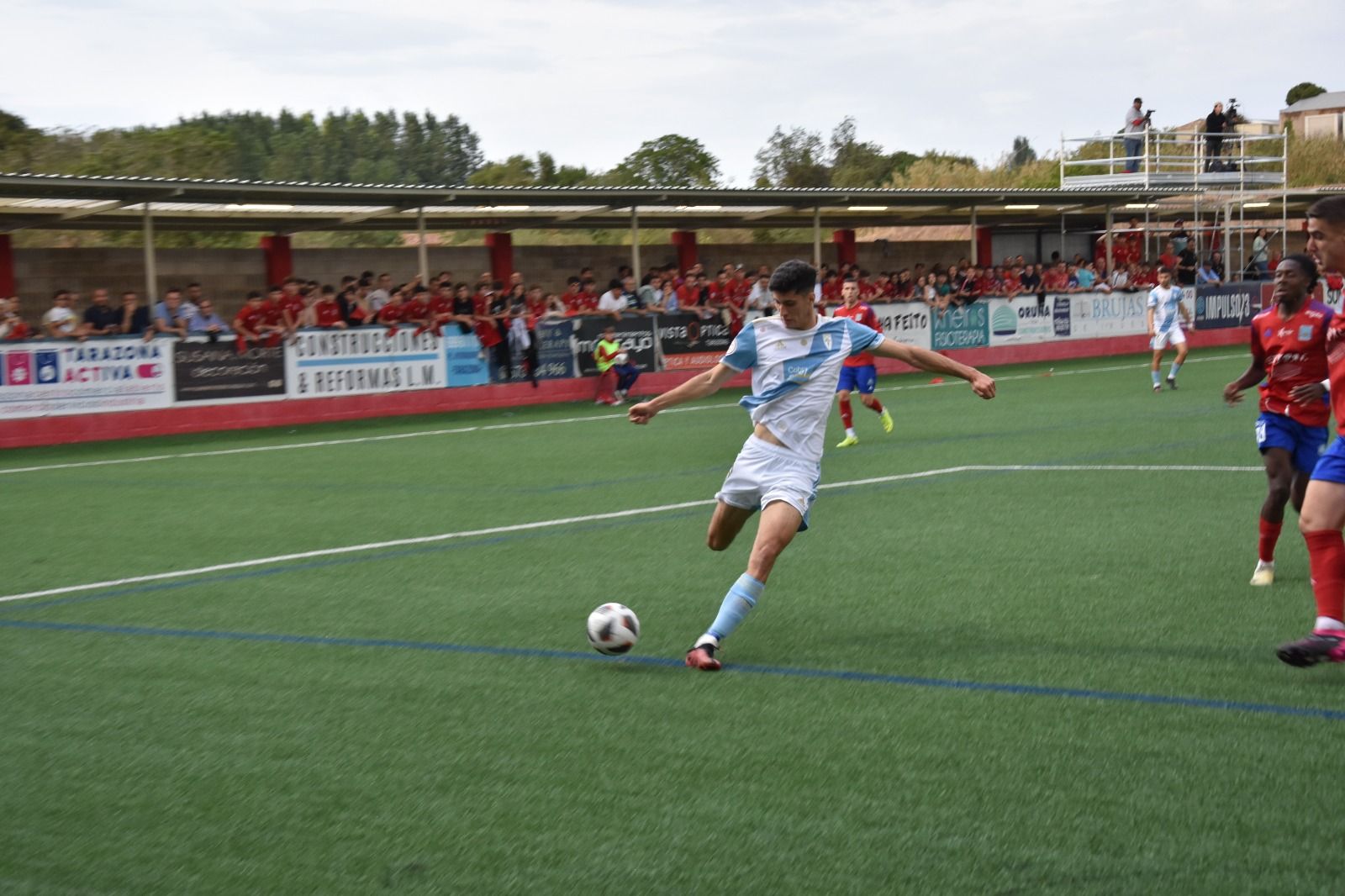 SD Tarazona - SD Compostela: las imágenes del partido de vuelta del play-off