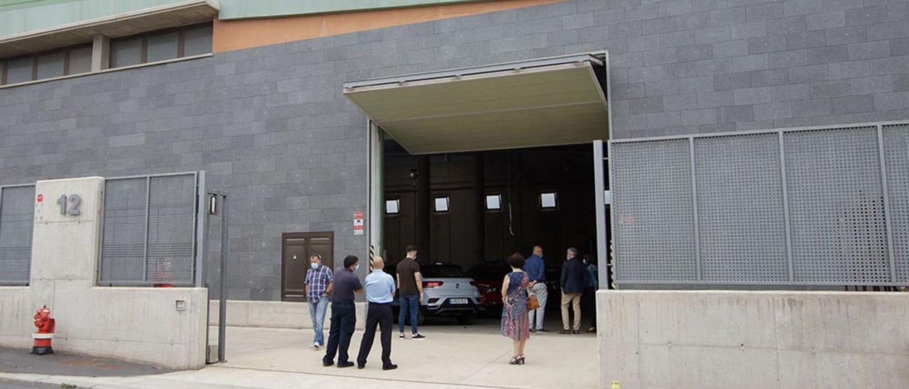 Exterior del Parque de Bomberos de Güímar.