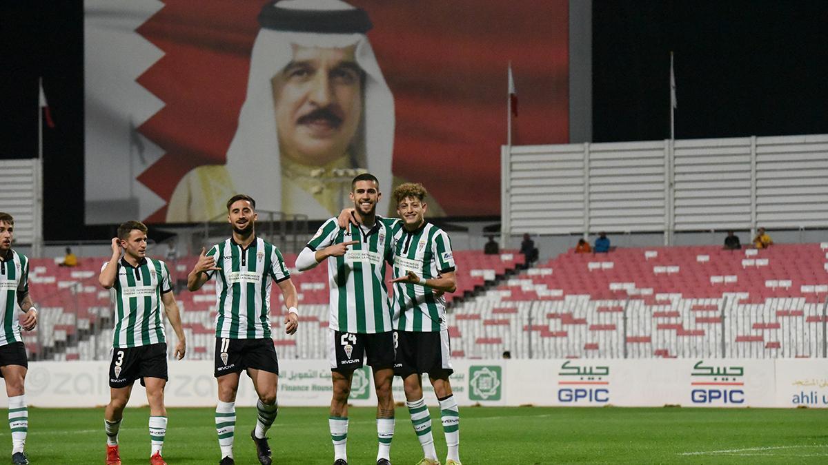 Las imágenes del partido del Córdoba CF ante el Al Riffa en Barein