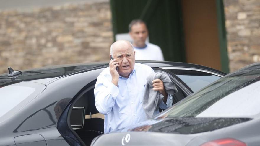 Amancio Ortega, en una imagen en A Coruña.