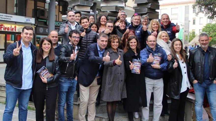 López Alegre presenta a Girona el seu llibre &#039;La mayoria silenciosa&#039; amb Montserrat i Santamaría