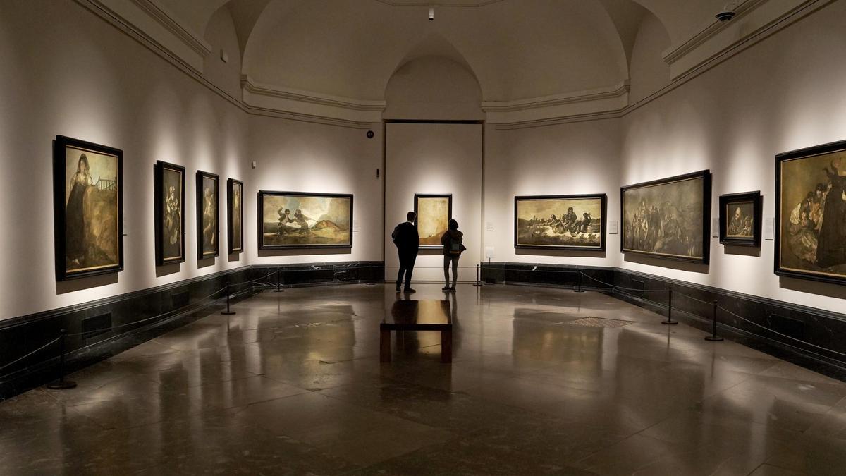 Una de las salas que el Prado dedica a Goya, del que el escritor J. M. Coetzee es devoto.