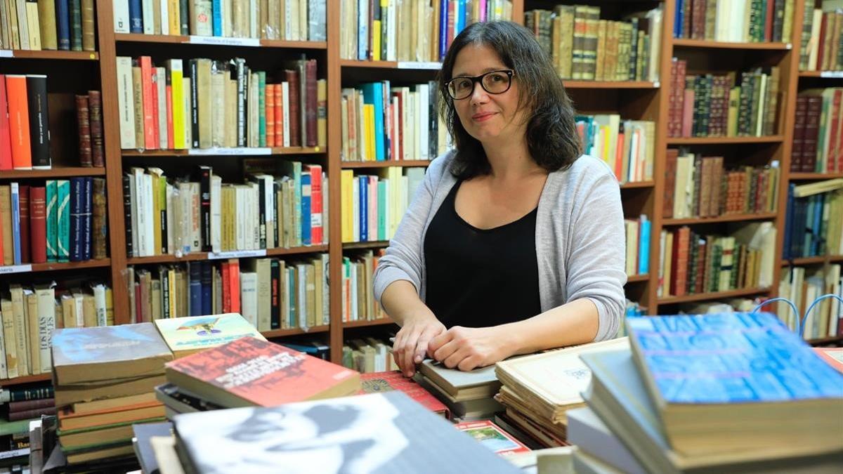 Gemma Xifré, propietaria de la librería Maldà