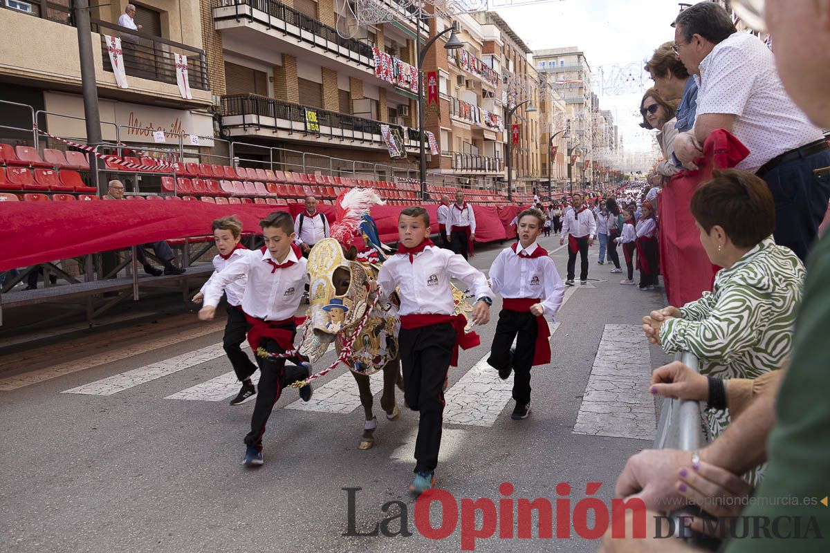 Fiestas de Caravaca | Desfile infantil del Bando de los Caballos del Vino