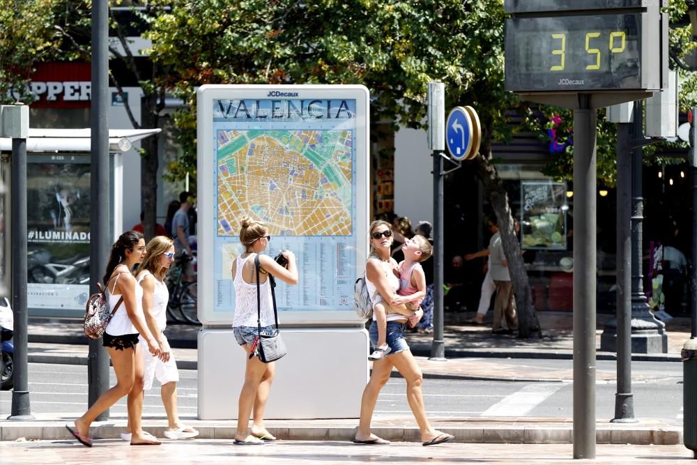 Los termómetros pueden llegar hoy a los 40º.